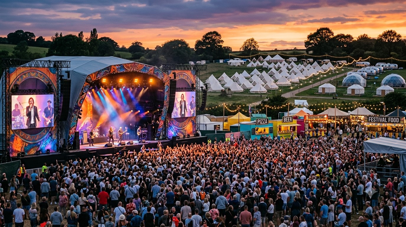 UK Music Festivals See Revival as Major Events Sell Out Despite Rising Costs