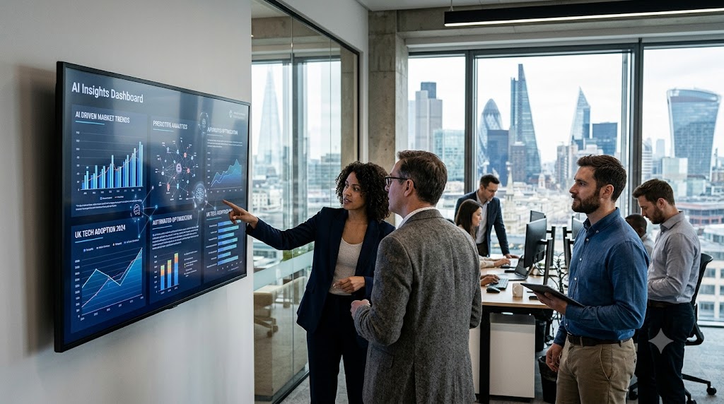 London Businesses Lead UK AI Adoption as Firms Report Efficiency and Innovation Gains