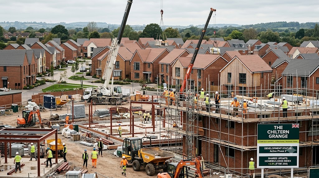 UK Housebuilder Shares Surge as New First-Time Buyer Scheme Boosts Housing Market