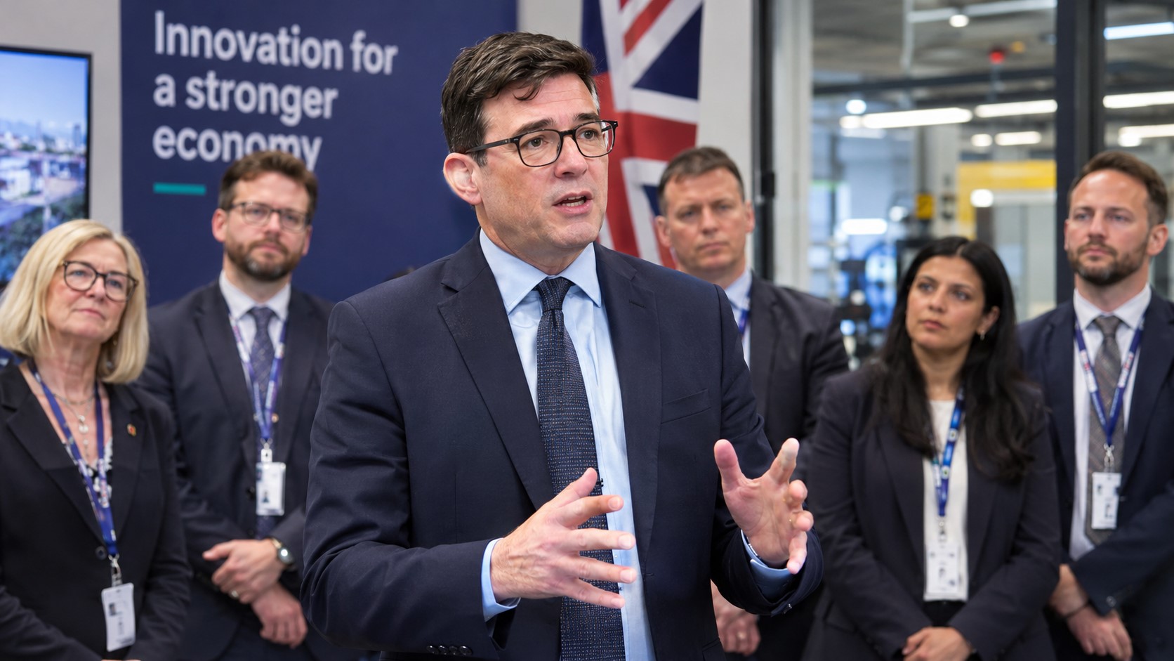 Andy Burnham Announces Regional Innovation Funding Plan to Boost UK Growth