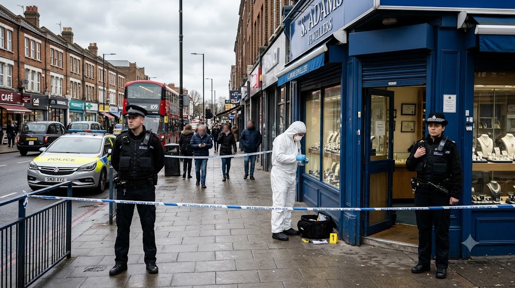Two Men Jailed After Police Foil £700,000 Jewellery Heist in London