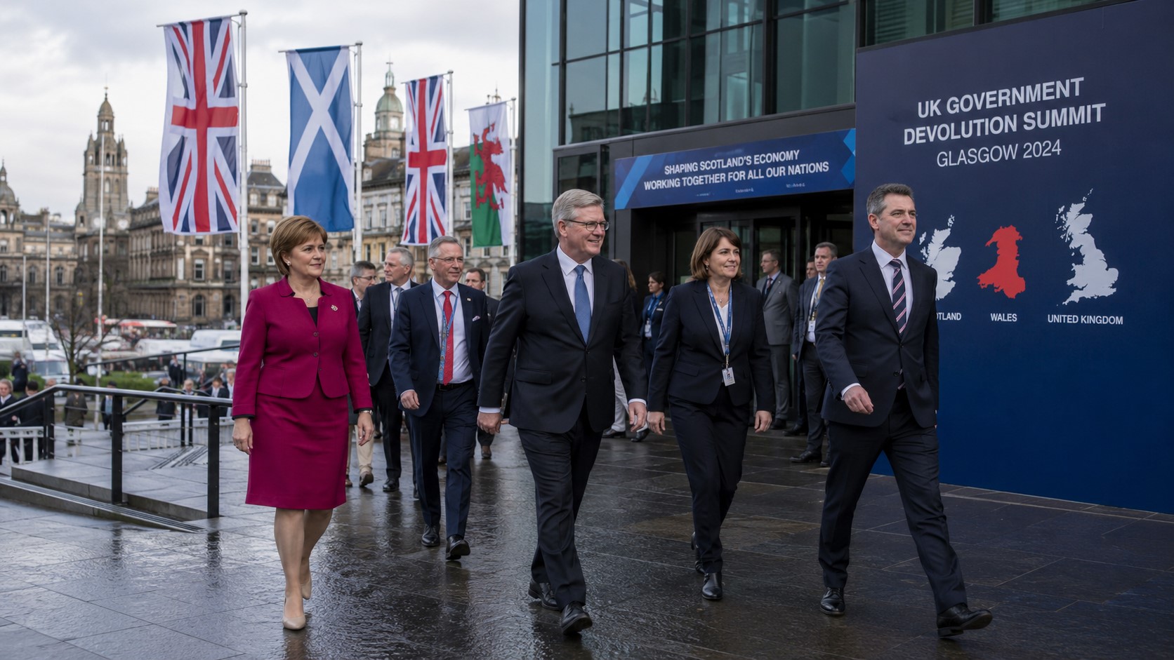 UK Prime Minister Heads to Glasgow for Devolution Summit Amid Political Row Over Northern Ireland